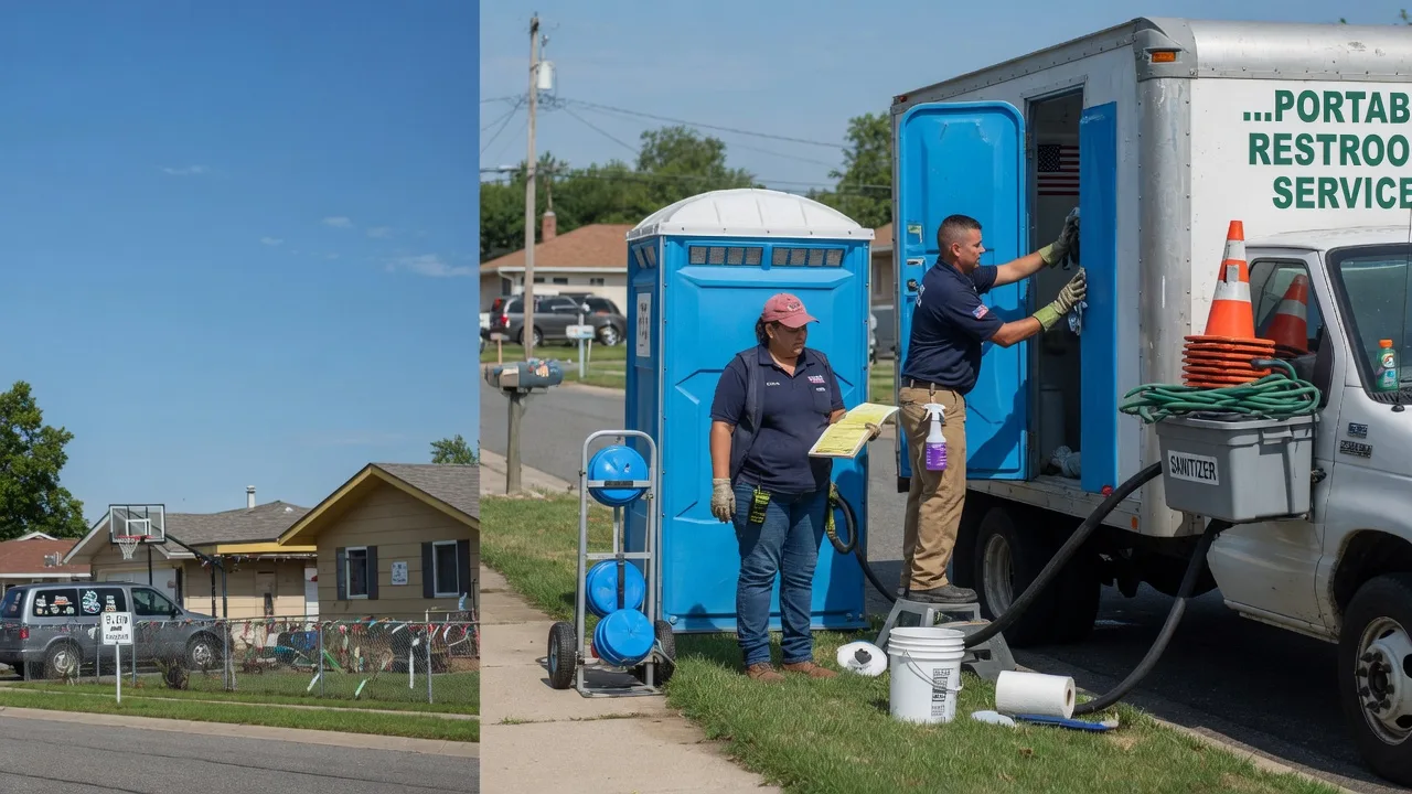 Portable Toilet Rental in Harmon, IL near me